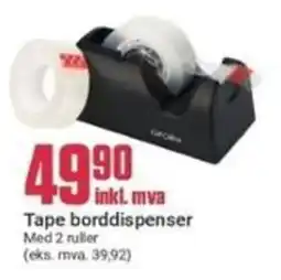 Europris Tape borddispenser tilbud