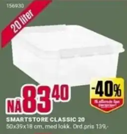 Europris Smartstore Classic 20 tilbud