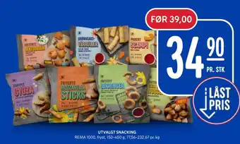 Rema 1000 Snacking