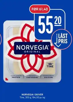 Rema 1000 Norvegia i skiver tilbud
