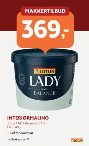 Jotun lady balance