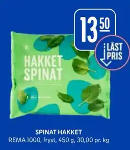Rema 1000 Hakket Spinat tilbud