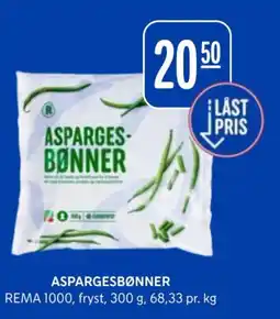 Rema 1000 Aspargesbønner tilbud