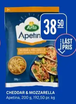 Rema 1000 Arla Apetin Cheddar & Mozzarella tilbud