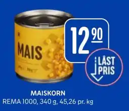 Rema 1000 Rema 1000 maiskorn tilbud