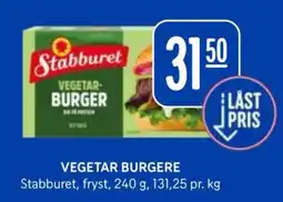 Rema 1000 Stabburet vegetar burgere tilbud