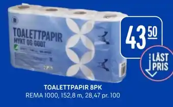 Rema 1000 toalettpapir