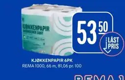 Rema 1000 Rema 1000 kjøkkenpapir tilbud