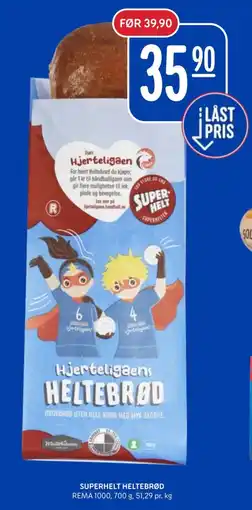 Rema 1000 Hjerteligaens Heltebrød tilbud