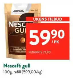 Jacobs Nescafé gull tilbud
