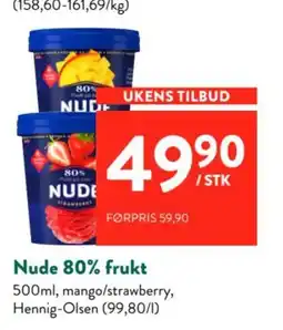 Jacobs Nude 80% frukt tilbud