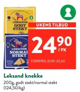 Jacobs Leksand knekke tilbud