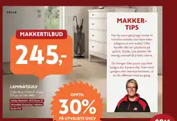 Byggmakker Cello Laminatgulv tilbud