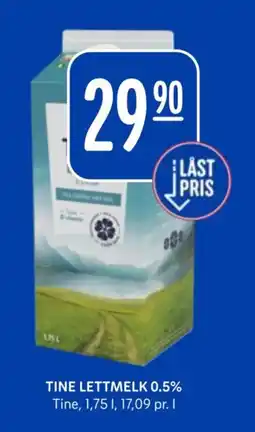 Rema 1000 Tine Lettmelk 0.5% tilbud