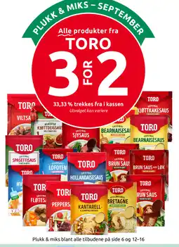 Joker Toro alle produkter tilbud