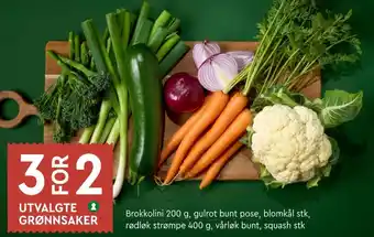 Utvalgte grønnsaker