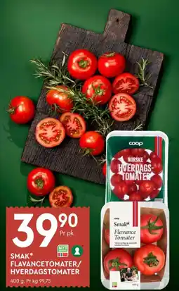 Coop Mega Smak Flavancetomater/Hverdagstomater tilbud