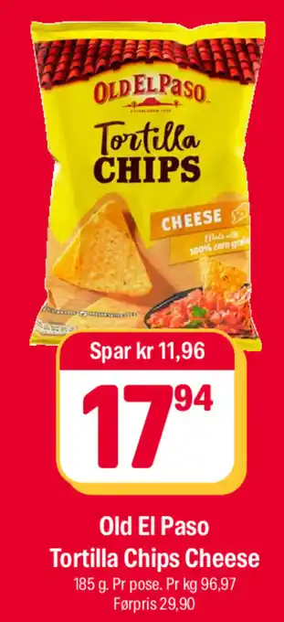 Old El Paso Tortilla Chips Cheese