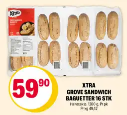 Coop Extra Xtra grove sandwich baguetter tilbud