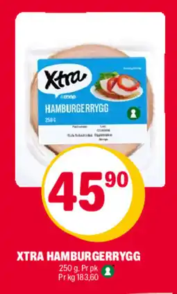 Coop Extra Xtra hamburgerrygg tilbud