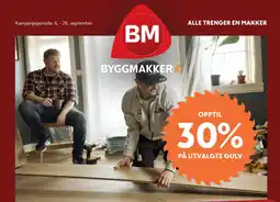 Byggmakker Byggmakker gulv tilbud