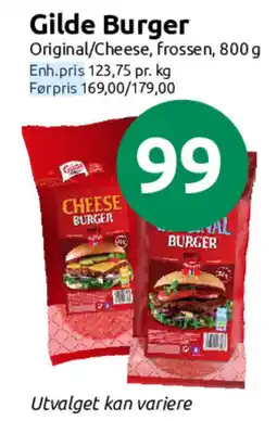 Joker Gilde Burger Original/Cheese tilbud