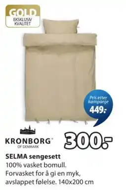 JYSK Kronborg Selma sengesett tilbud