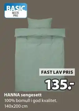 JYSK Basic Hanna sengesett tilbud
