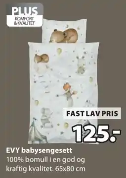 JYSK EVY babysengesett tilbud