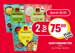 Coop Extra Coop ferdigretter tilbud