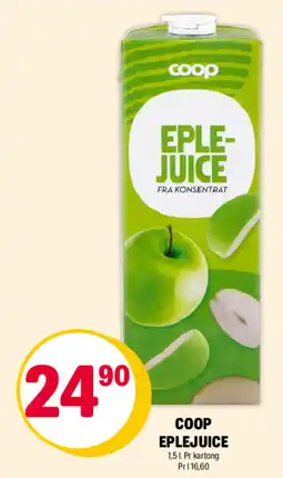 Coop Extra Coop eplejuice tilbud