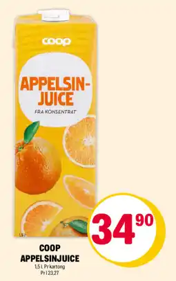 Coop Extra Coop appelsinjuice tilbud