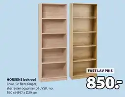 JYSK HORSENS bokreol tilbud