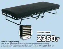 JYSK Damsbro gjesteseng tilbud
