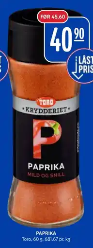Rema 1000 Toro paprika tilbud