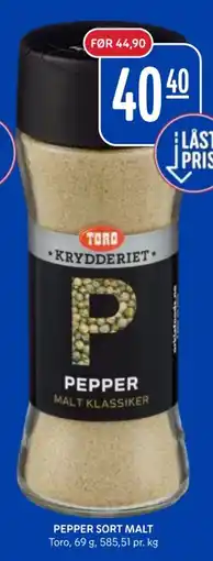Rema 1000 Toro pepper sort malt tilbud