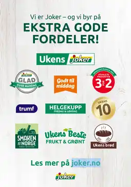 Joker Ukens joker tilbud