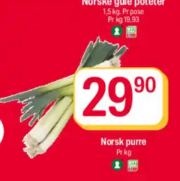 Coop Extra Purre tilbud