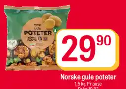 Coop Extra Coop gule poteter tilbud