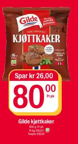 Coop Extra Gilde kjøttkaker tilbud