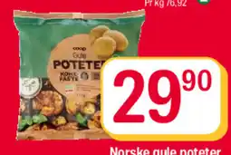Coop Extra Coop gule poteter tilbud
