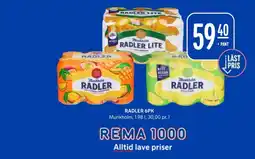 Rema 1000 Munkholm Radler tilbud