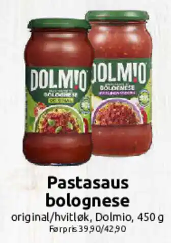 Dolmio pastasaus bolognese