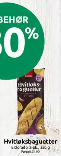 Joker Eldorado Hvitløksbaguetter tilbud