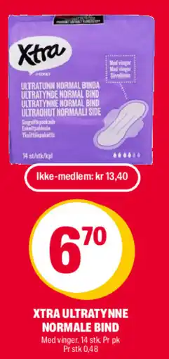Coop Extra Xtra ultratynne normale bind tilbud
