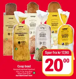 Coop Extra Coop brød tilbud