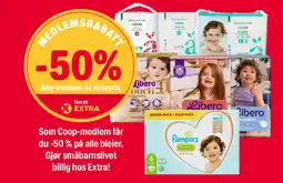 Coop Extra Pampers Libero tilbud