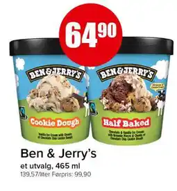 Spar Ben & Jerry’s tilbud