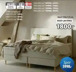 JYSK Gavl 150x115 cm tilbud