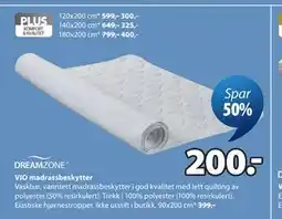JYSK VIO madrassbeskytter tilbud